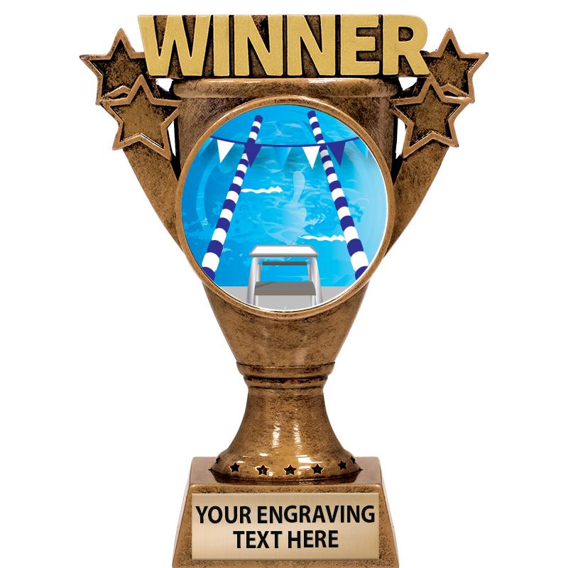 5.5" WINNER INSERT SCULPTURE