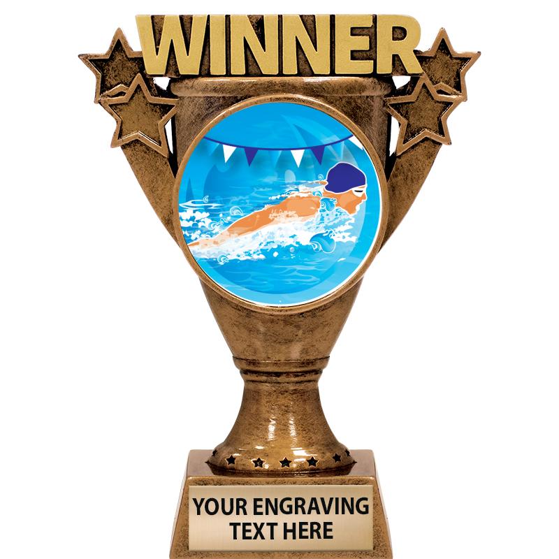 5.5" WINNER INSERT SCULPTURE