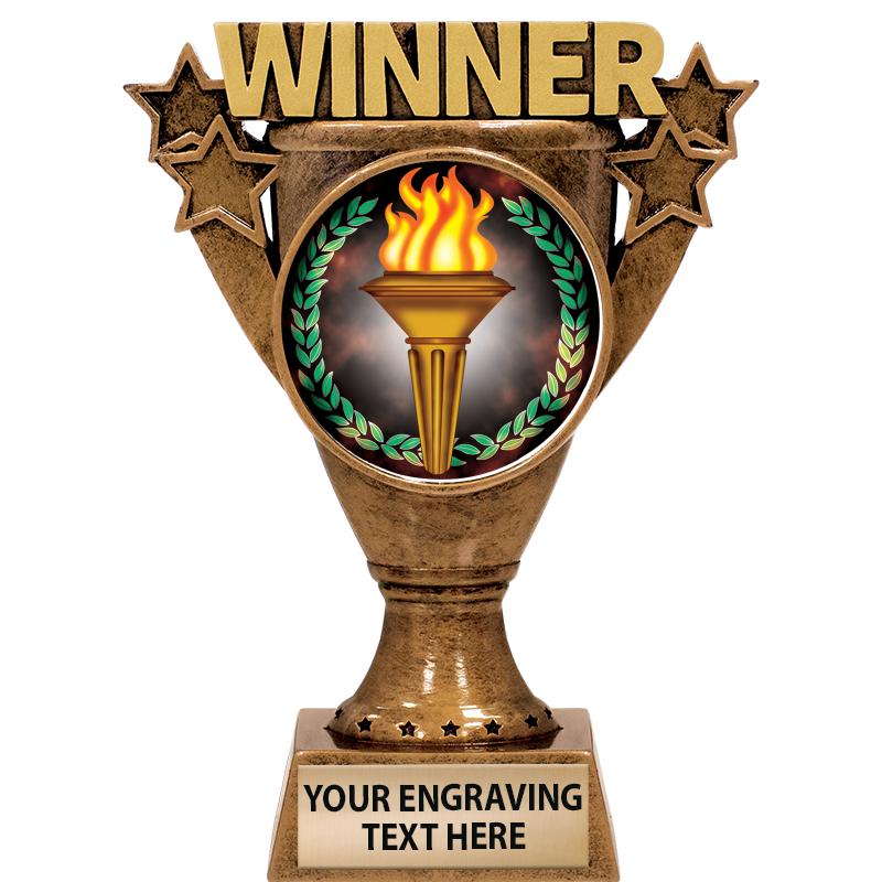 5.5" WINNER INSERT SCULPTURE