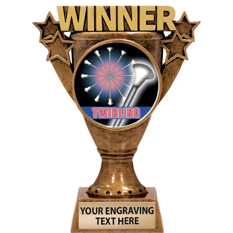 5.5" WINNER INSERT SCULPTURE