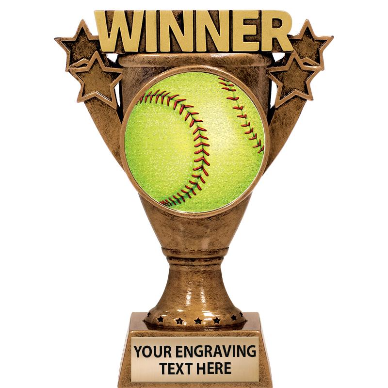 5.5" WINNER INSERT SCULPTURE