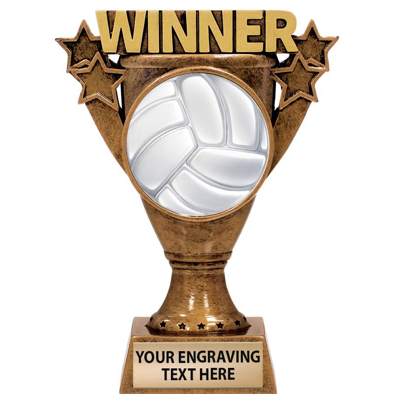 5.5" WINNER INSERT SCULPTURE