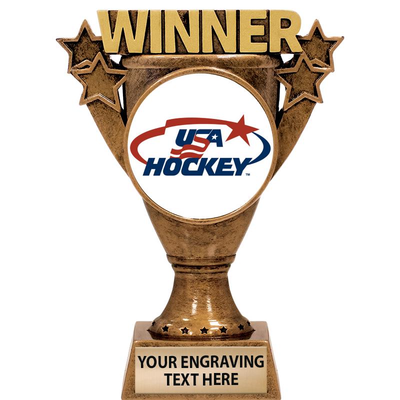 5.5" WINNER INSERT SCULPTURE