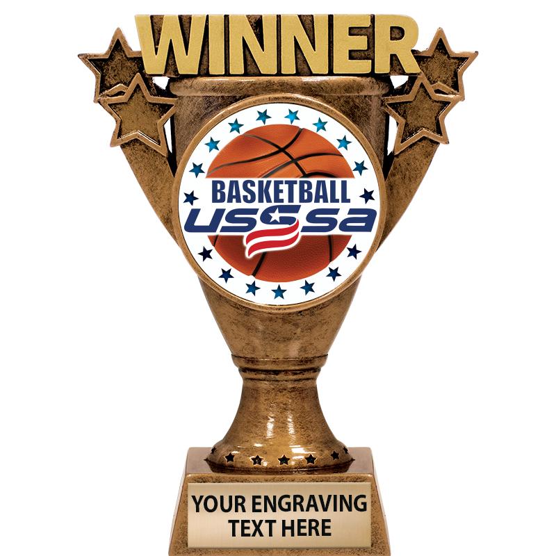 5.5" WINNER INSERT SCULPTURE