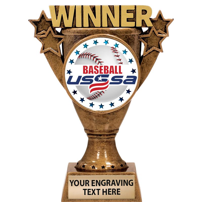 5.5" WINNER INSERT SCULPTURE