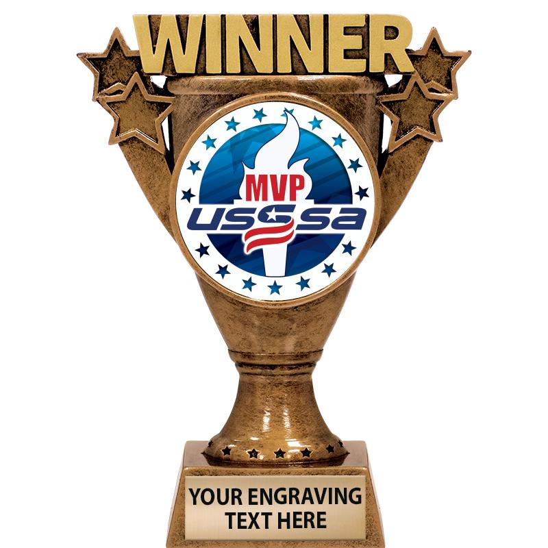 5.5" WINNER INSERT SCULPTURE