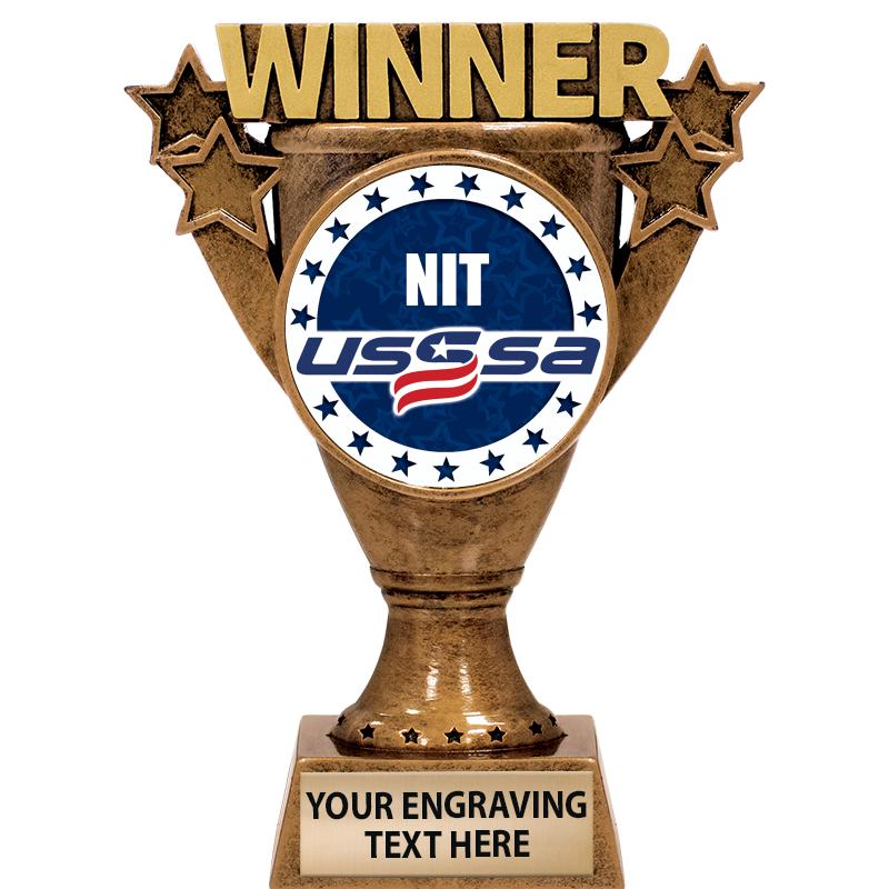 5.5" WINNER INSERT SCULPTURE