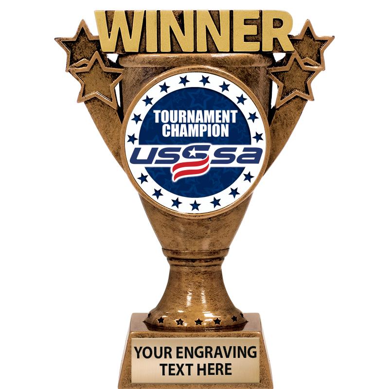 5.5" WINNER INSERT SCULPTURE