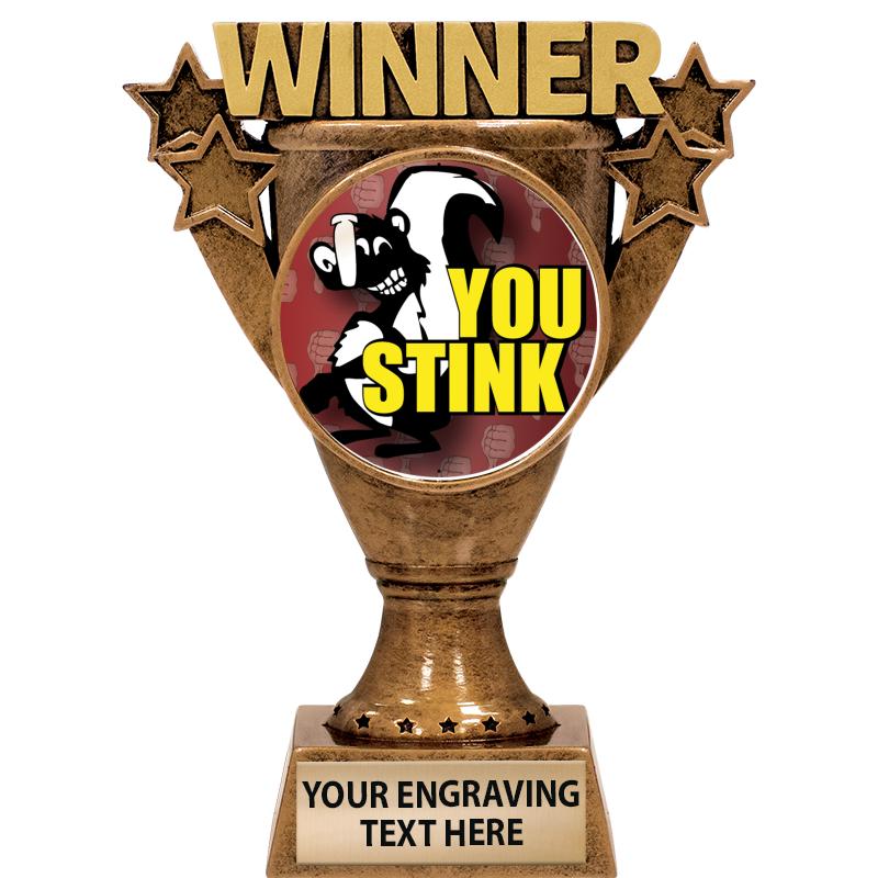 5.5" WINNER INSERT SCULPTURE