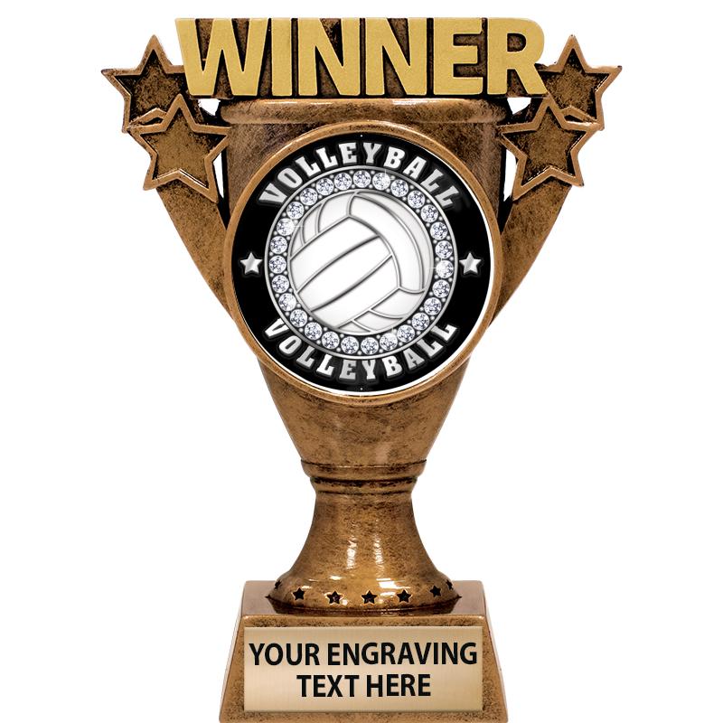 5.5" WINNER INSERT SCULPTURE