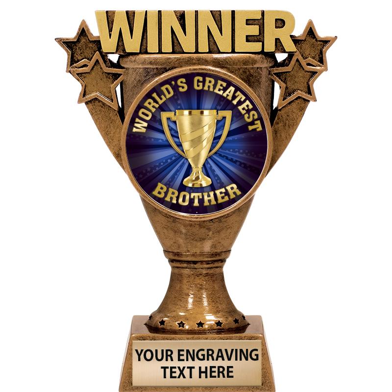 5.5" WINNER INSERT SCULPTURE