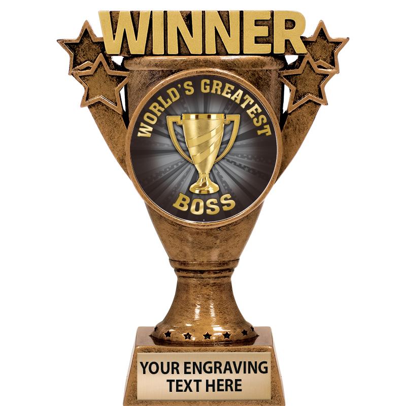 5.5" WINNER INSERT SCULPTURE