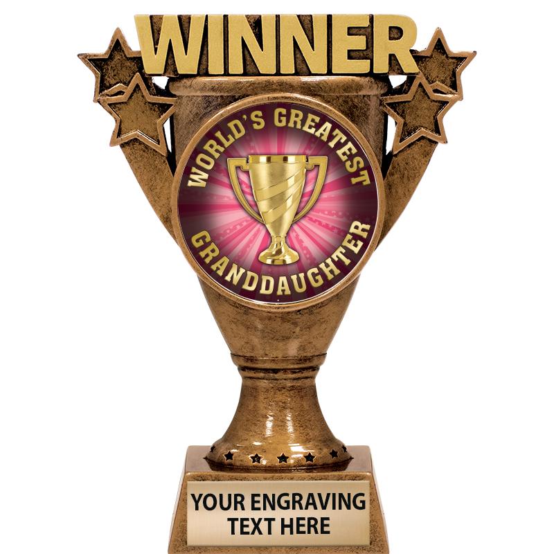 5.5" WINNER INSERT SCULPTURE