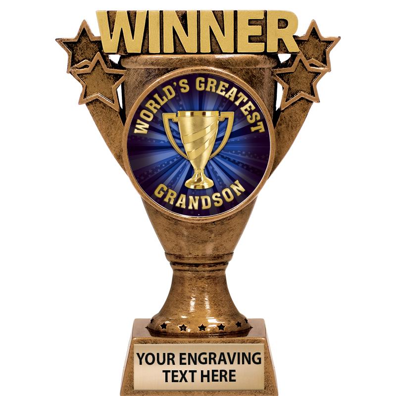 5.5" WINNER INSERT SCULPTURE