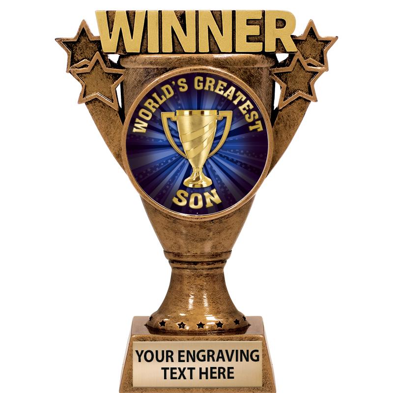 5.5" WINNER INSERT SCULPTURE