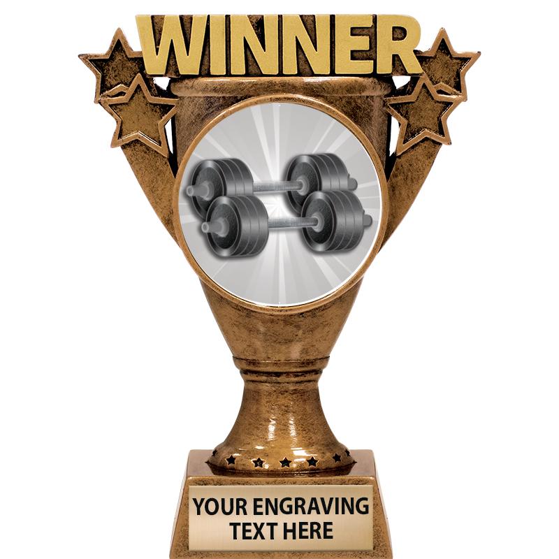 5.5" WINNER INSERT SCULPTURE