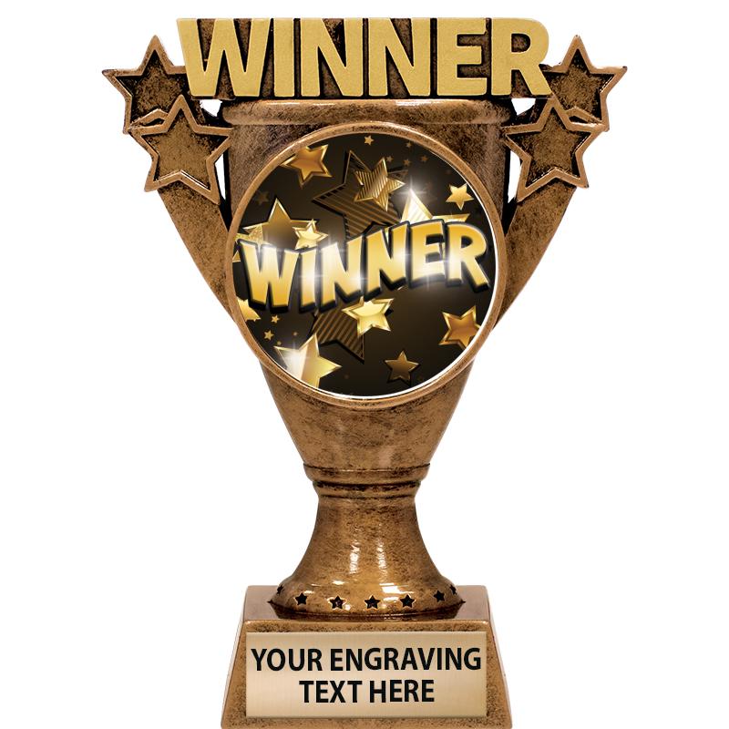 5.5" WINNER INSERT SCULPTURE