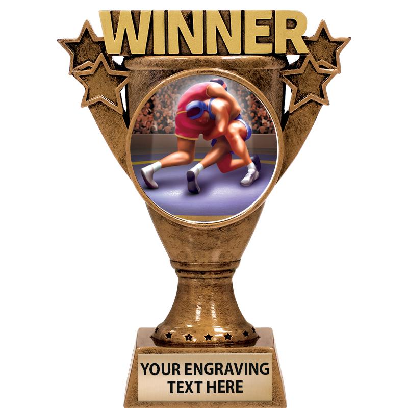 5.5" WINNER INSERT SCULPTURE