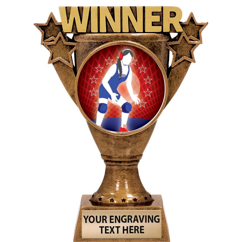 5.5" WINNER INSERT SCULPTURE