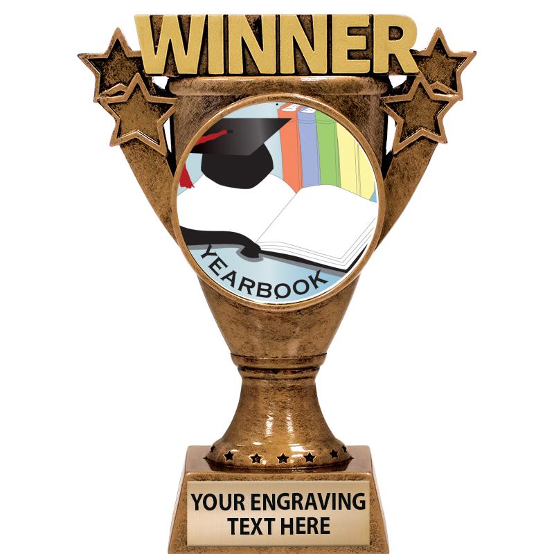 5.5" WINNER INSERT SCULPTURE