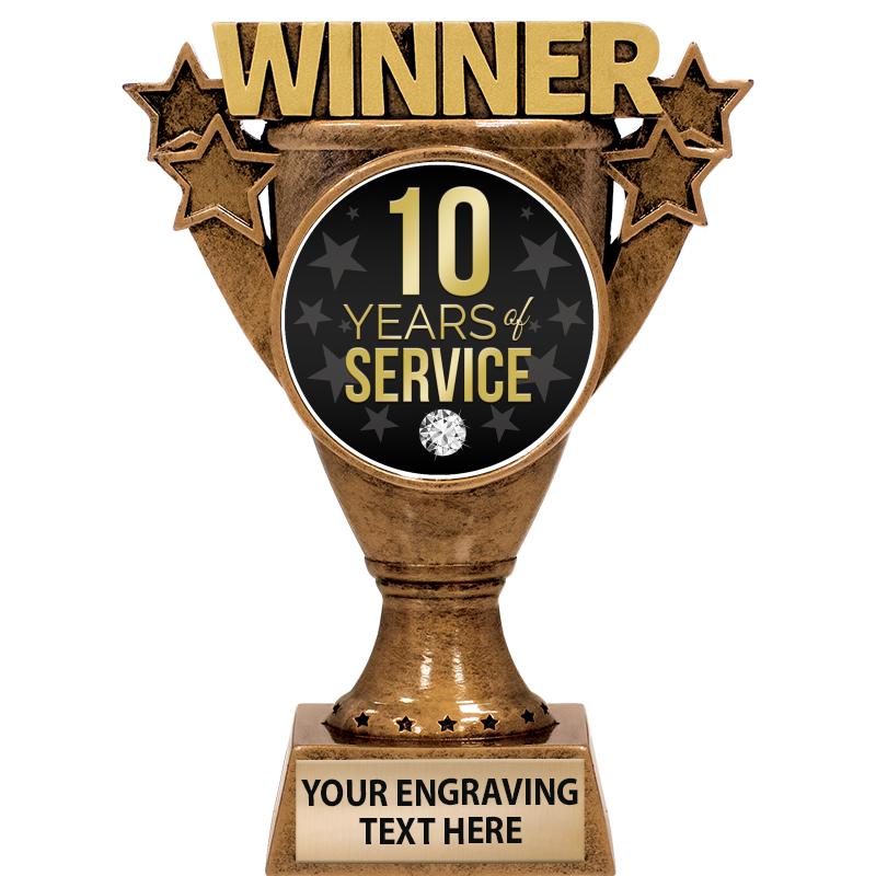 5.5" WINNER INSERT SCULPTURE