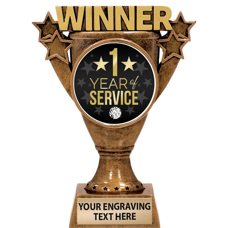 5.5" WINNER INSERT SCULPTURE