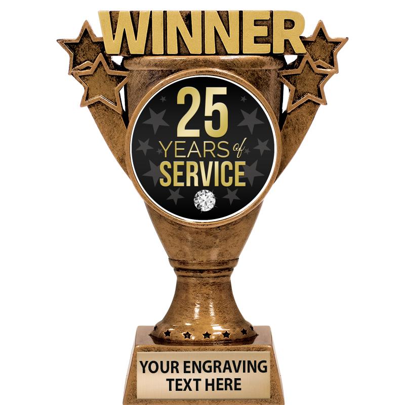 5.5" WINNER INSERT SCULPTURE