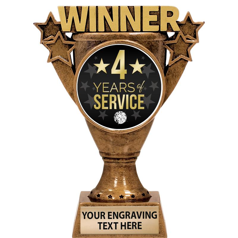 5.5" WINNER INSERT SCULPTURE