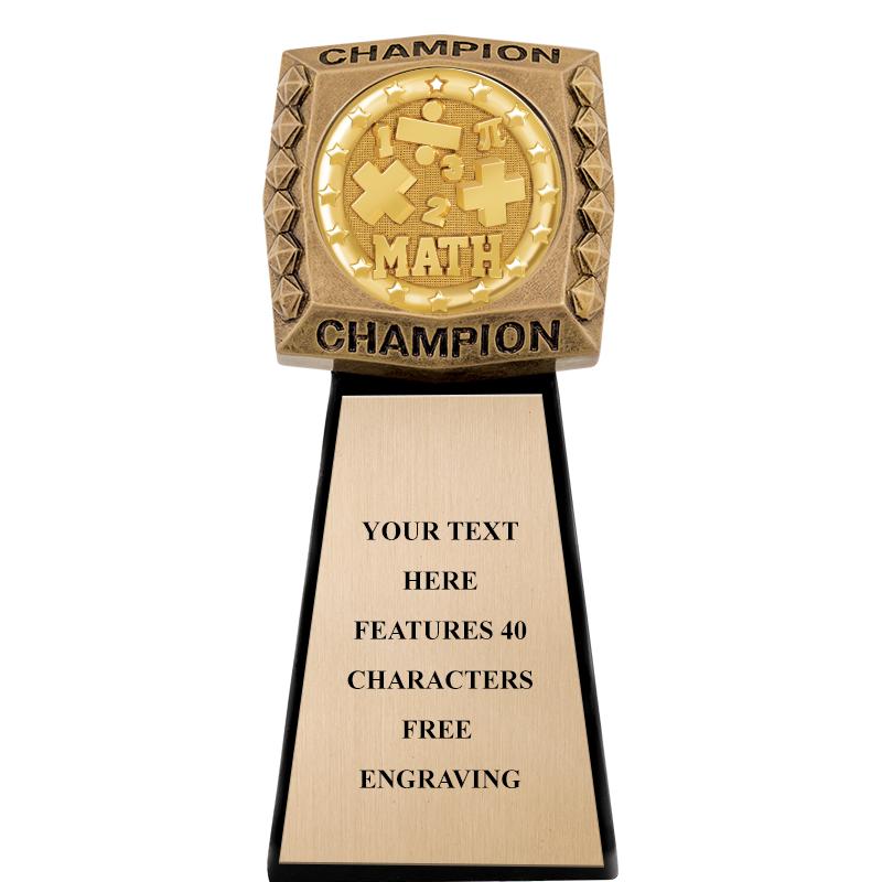 7" CHAMPIONSHIP RING INS SCLP