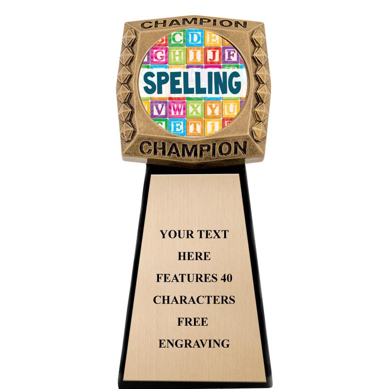 7" CHAMPIONSHIP RING INS SCLP