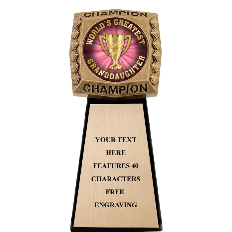 7" CHAMPIONSHIP RING INS SCLP