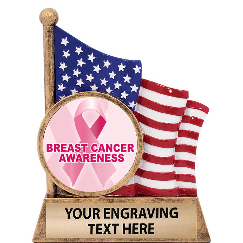 5" AMERICAN FLAG INSERT SCLPT