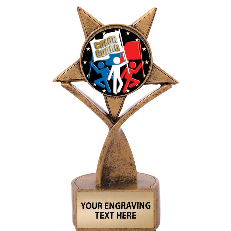 Color Guard Trophies Color Guard Medals Color Guard Plaques and Awards
