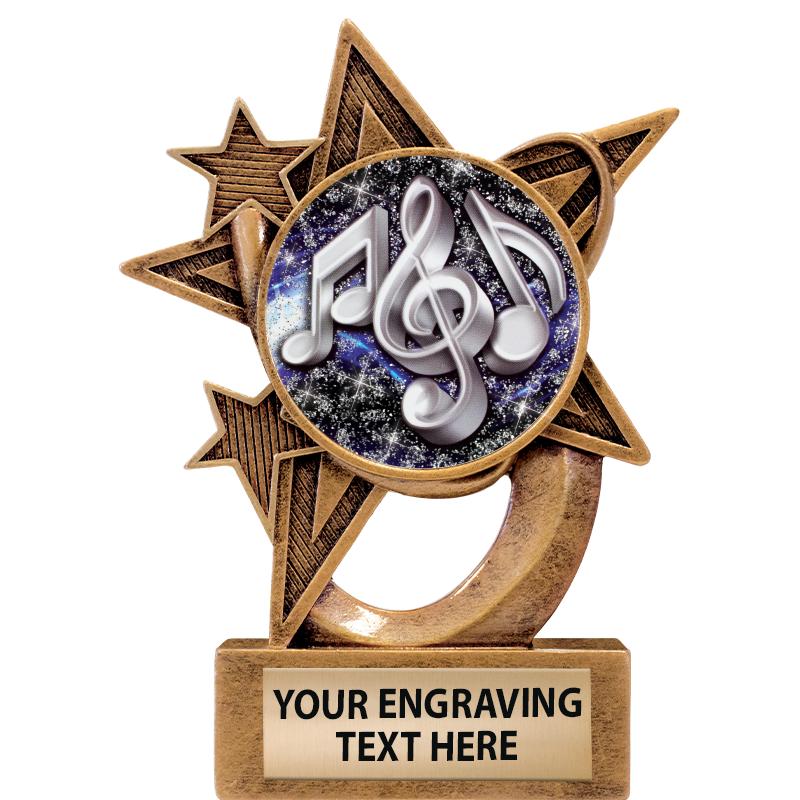 5"ASTRAL STAR INSERT SCULPTURE