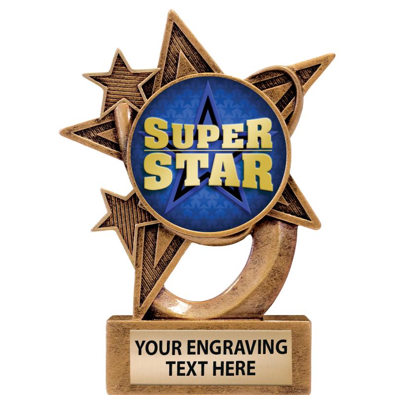 5"ASTRAL STAR INSERT SCULPTURE