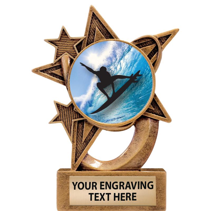 5"ASTRAL STAR INSERT SCULPTURE
