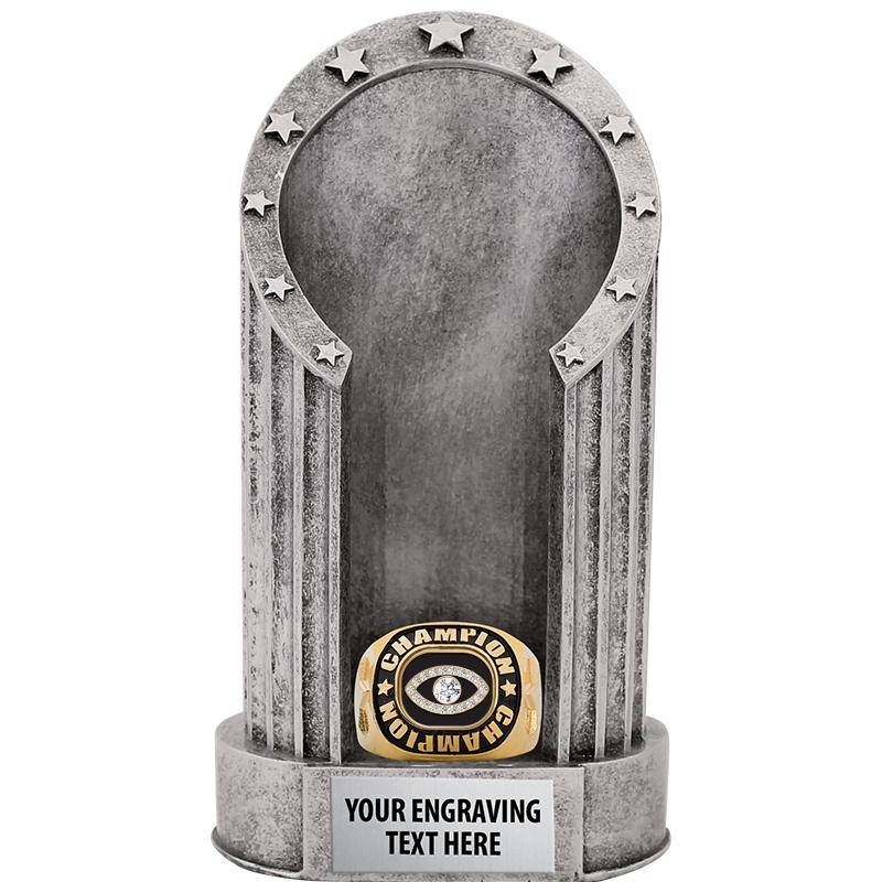 7"STADIUM DISPLAY W CHAMP RING