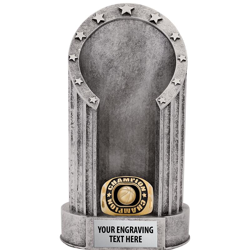 7"STADIUM DISPLAY W CHAMP RING