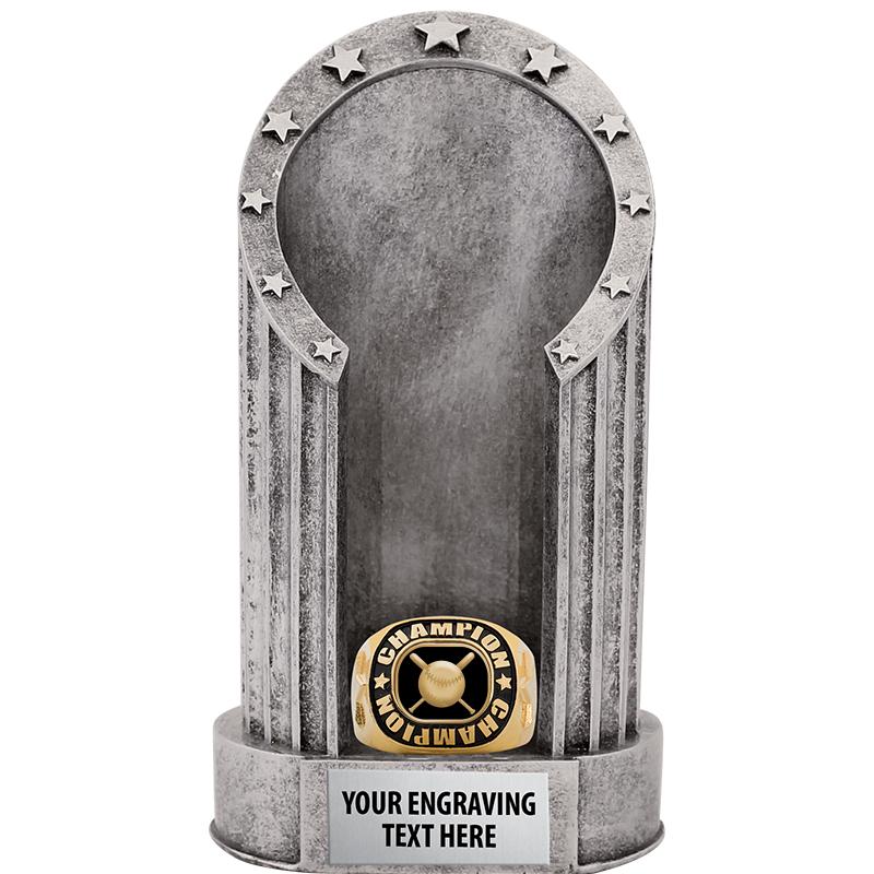 7"STADIUM DISPLAY W CHAMP RING