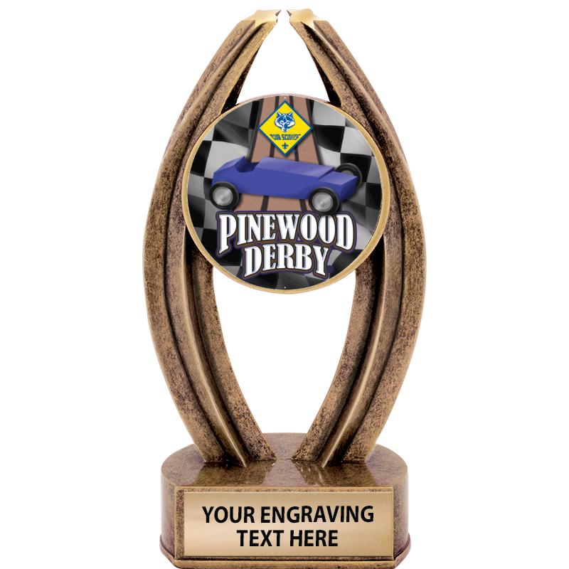 Pinewood Derby™ Trophies Pinewood Derby™ Medals Pinewood Derby