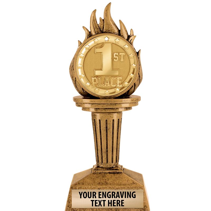 7.25" TORCH INSERT SCULPTURE