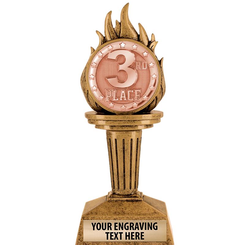 7.25" TORCH INSERT SCULPTURE