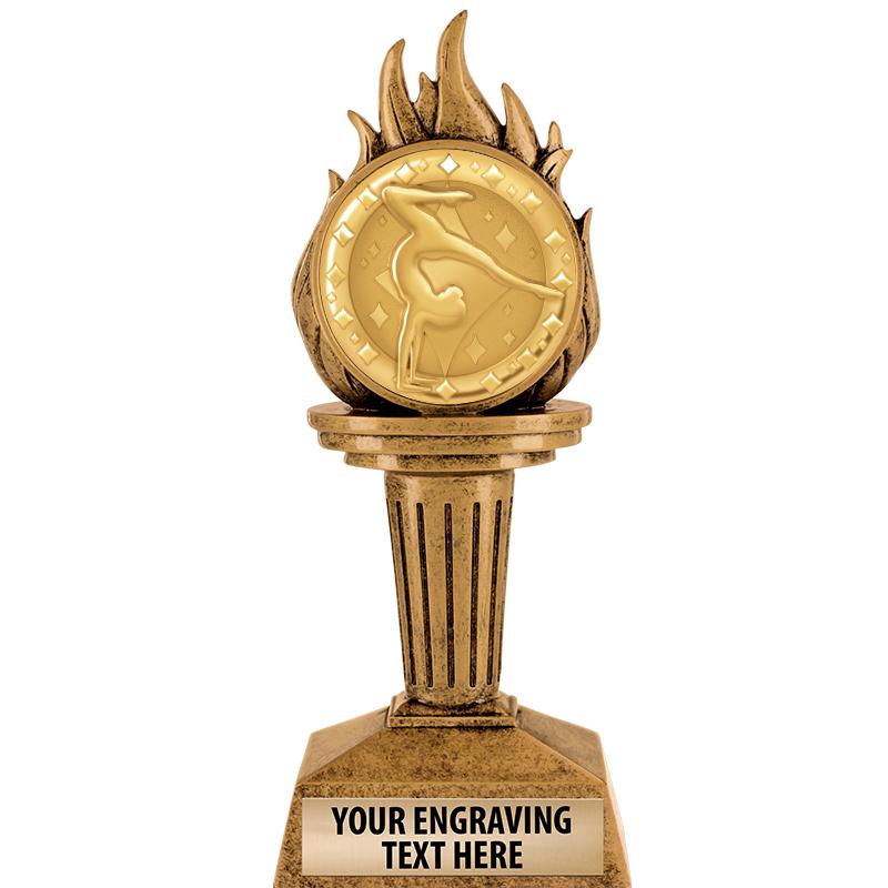 7.25" TORCH INSERT SCULPTURE