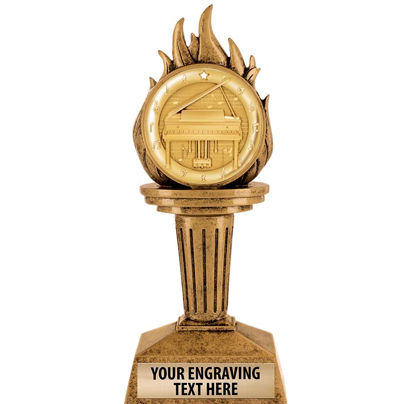 7.25" TORCH INSERT SCULPTURE