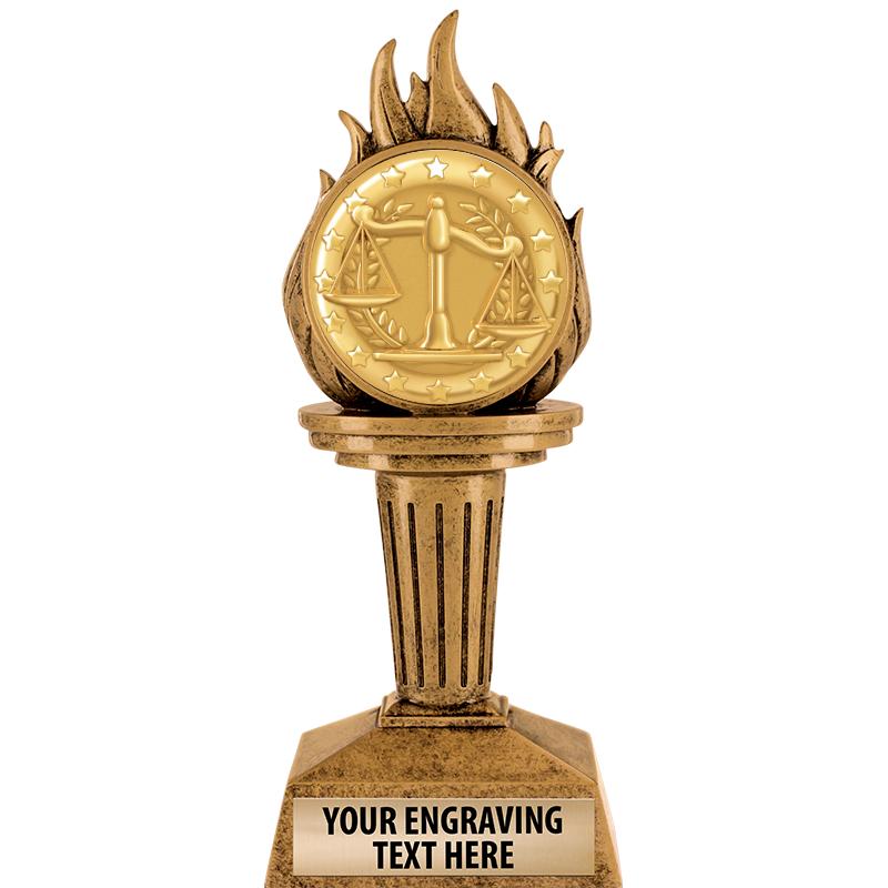 7.25" TORCH INSERT SCULPTURE