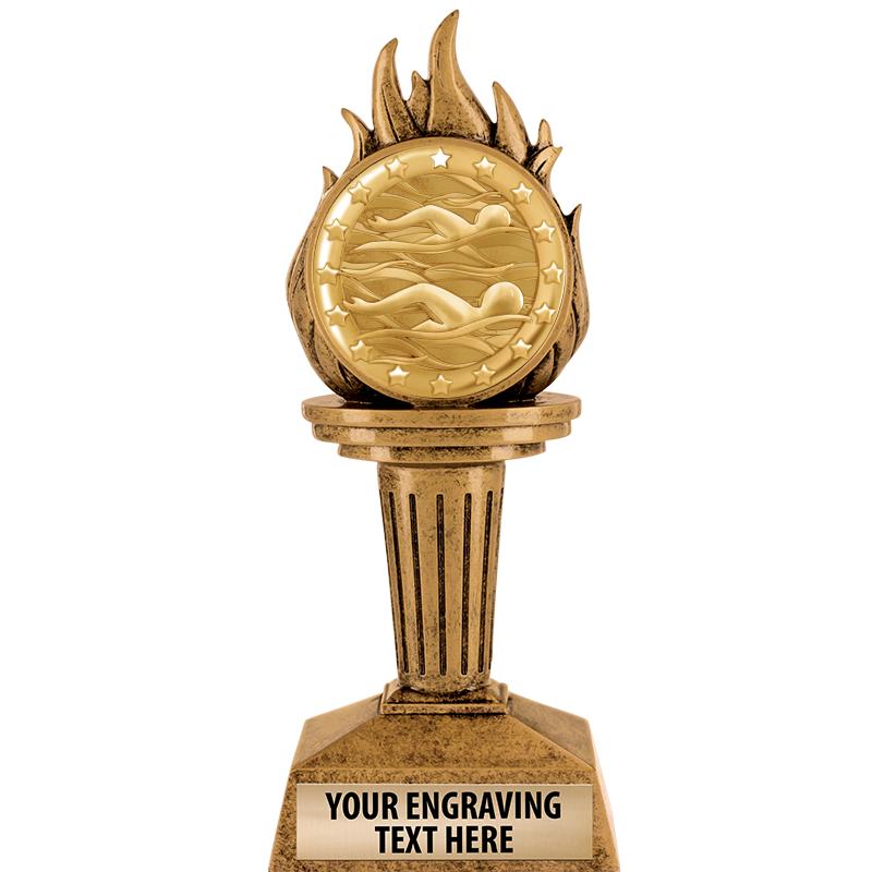 7.25" TORCH INSERT SCULPTURE