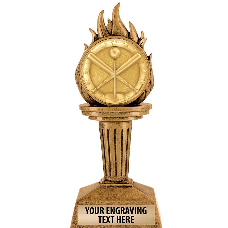 7.25" TORCH INSERT SCULPTURE