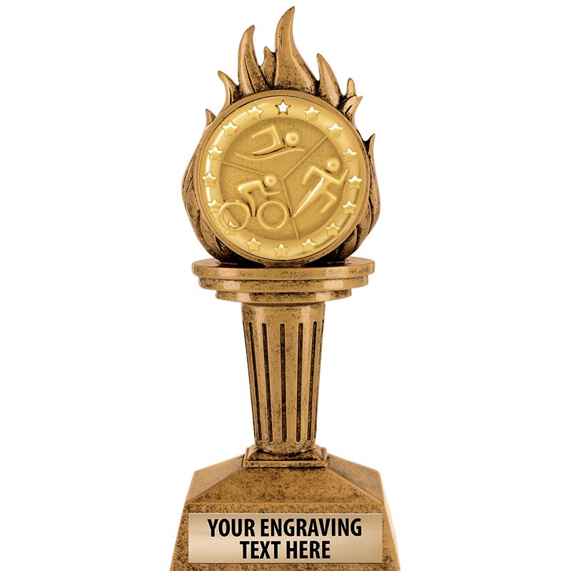 7.25" TORCH INSERT SCULPTURE