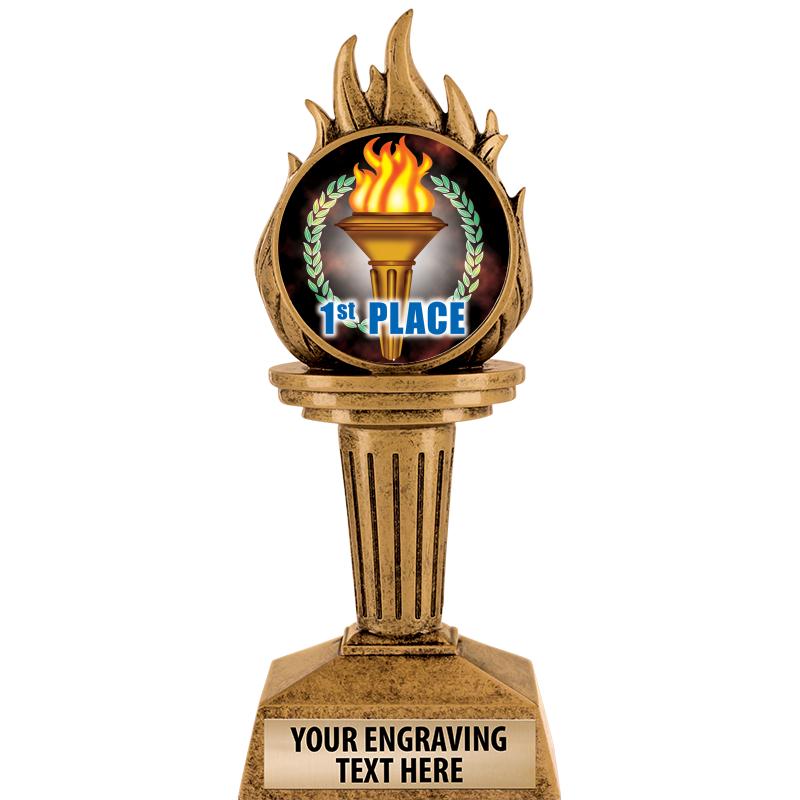 7.25" TORCH INSERT SCULPTURE