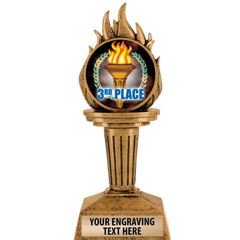 7.25" TORCH INSERT SCULPTURE